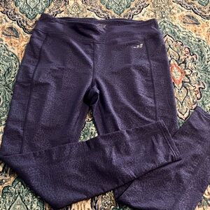 BCG Purple Patterned Leggings